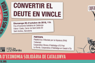 Debat “Convertir el deute en vincle”