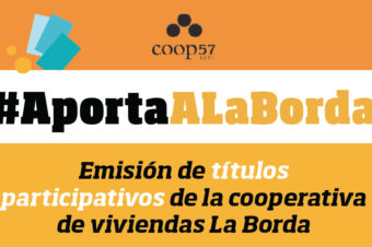 Comenzamos la emisión de títulos participativos a través de Coop57!!